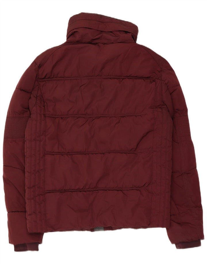 Zara Veste matelassée pour homme UK 38 Polyester marron moyen