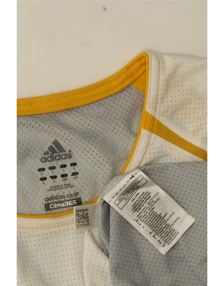 Adidas Hommes Clima 365 Débardeur Grand Blanc Polyester