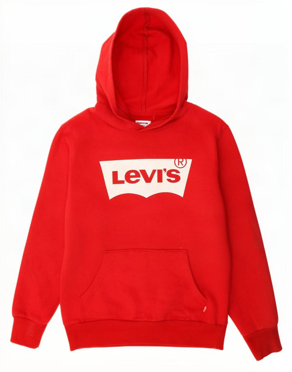 Levi's Pull à capuche graphique garçon 11-12 ans Rouge Coton