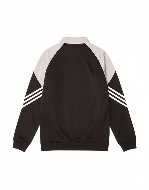 Adidas Veste de survêtement pour homme XS Noir Colorblock Polyester