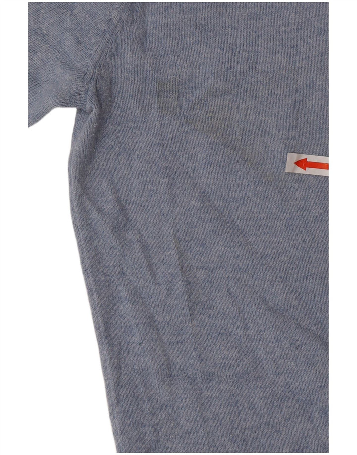 Jack Wills Pull à col rond pour homme en coton bleu Taille S