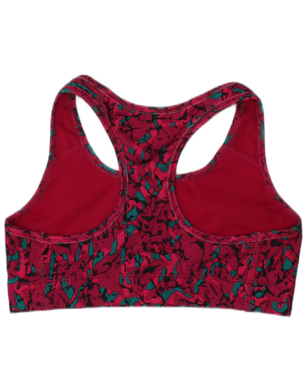 Nike Femme Dri Fit Graphic Sport Brassière Haut Rose Floral Sports