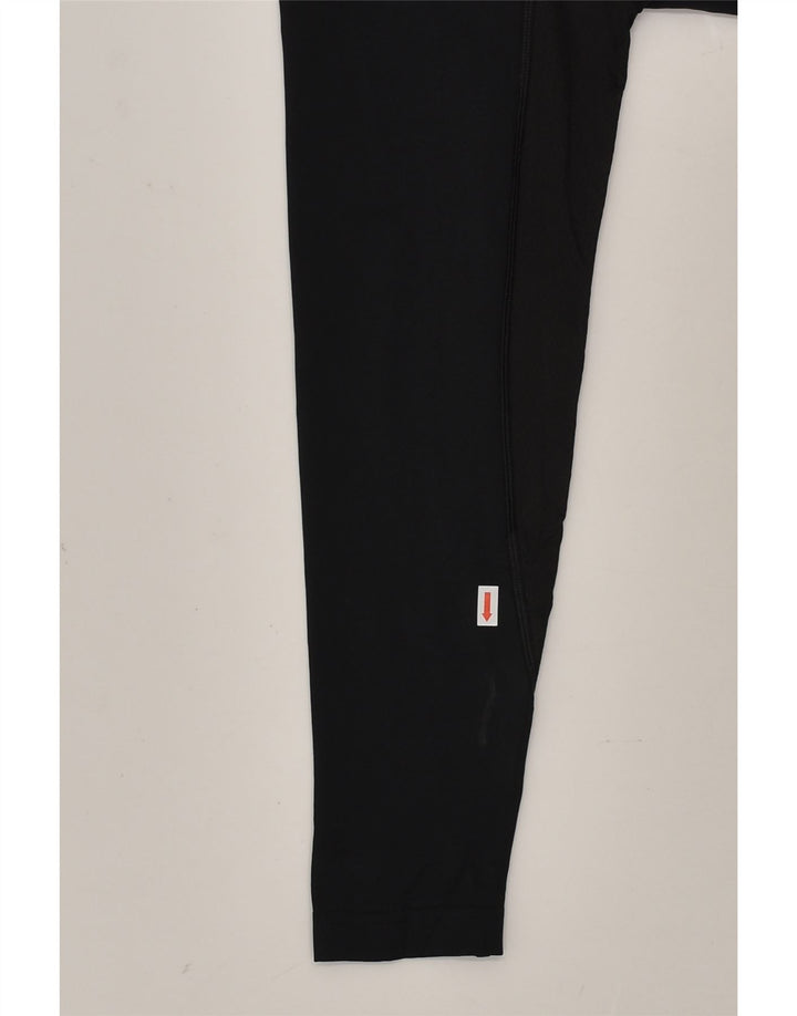 REEBOK Mens Top Long Sleeve Medium Black Polyester | Vintage Reebok | Thrift | Second-Hand Reebok | Used Clothing | Messina Hembry 