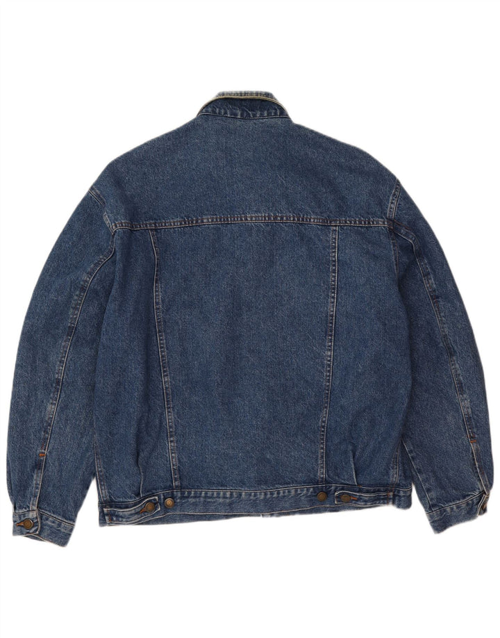 River Veste en jean pour homme UK 42 XL Bleu