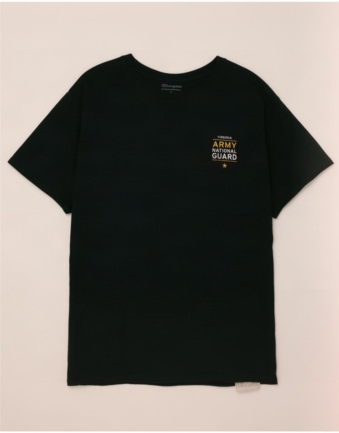Champion T-Shirt Graphique Homme Vert Moyen Coton