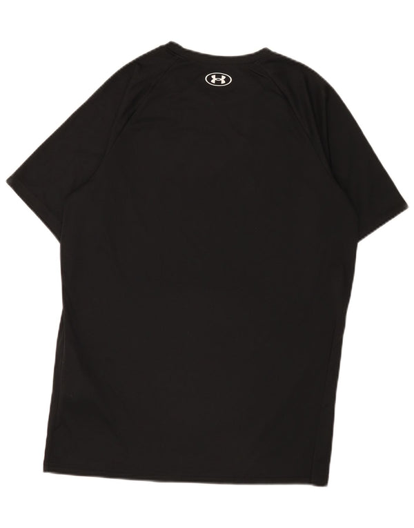 Under Armour Boys Loose Fit Graphic T-Shirt Top 13-14 ans XL Noir