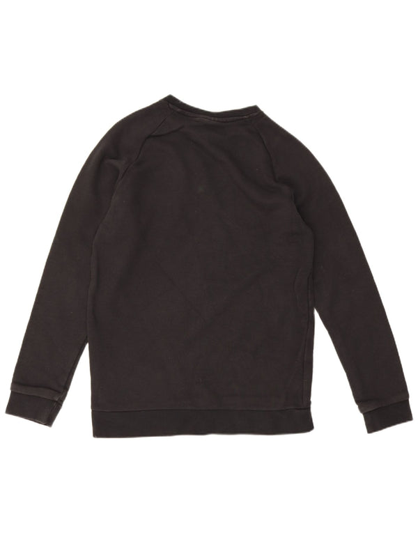 Adidas Sweat-shirt pour homme en coton noir Taille S