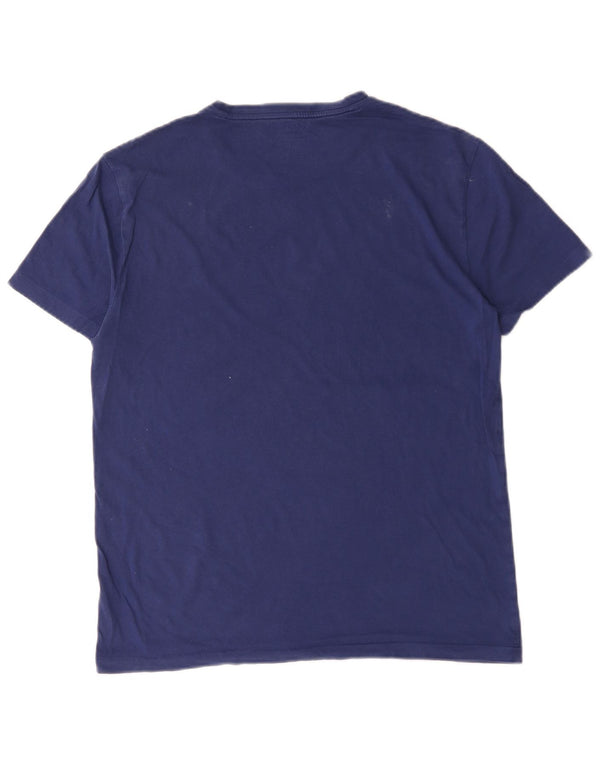 Polo Ralph Lauren T-shirt slim fit personnalisé pour homme en coton bleu moyen