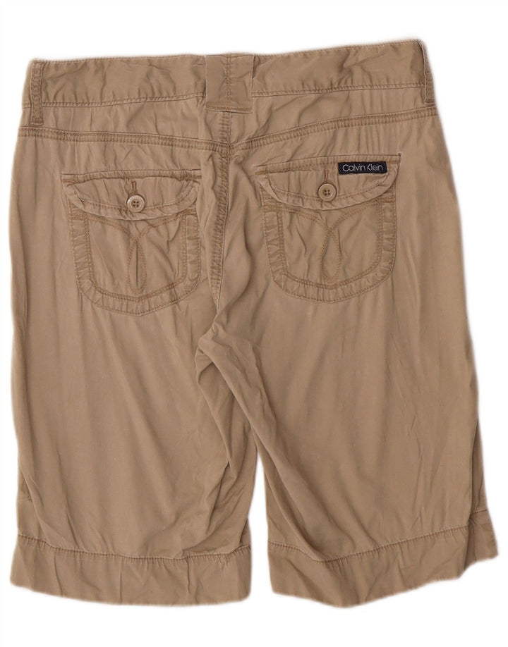 Calvin Klein Jeans Short décontracté pour femme US 8 Medium W30 Beige Classique