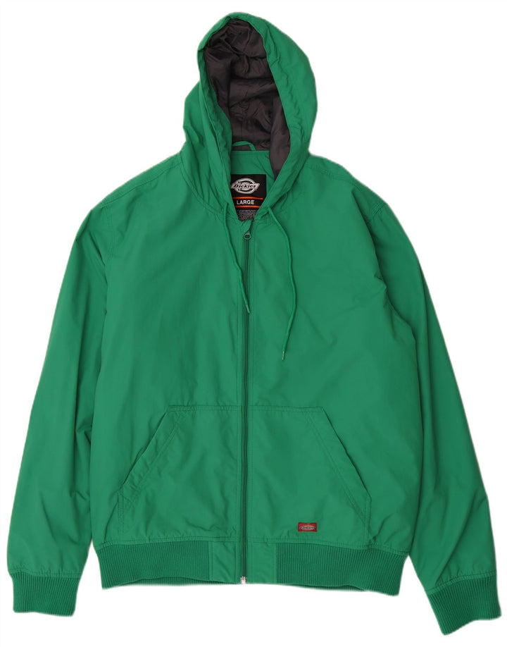DICKIES Blouson Bomber À Capuche Homme Large Vert Polyamide