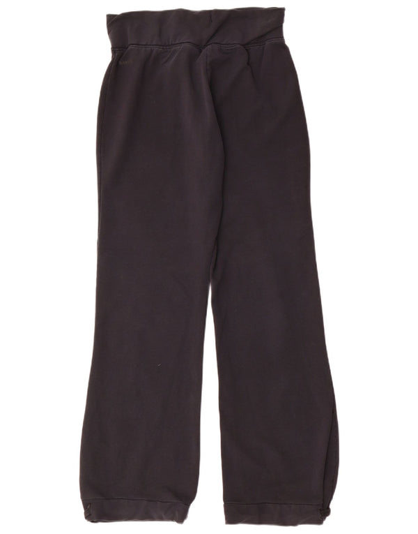 Nike Pantalon de survêtement pour femme en coton noir moyen UK 10/12
