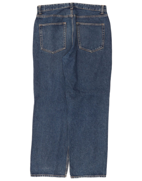 Zara Jean droit pour homme EU 42 Large W32 L30 Bleu