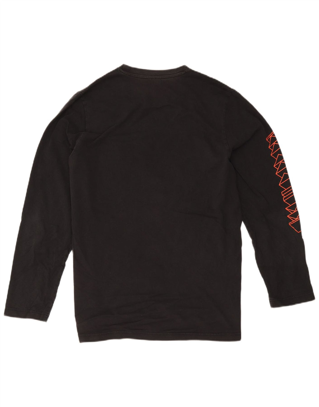 Adidas Haut graphique à manches longues pour homme Grand coton noir