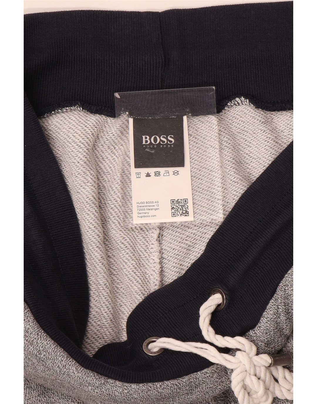 Hugo Boss Pantalon de survêtement Joggers Gris moyen Colourblock |