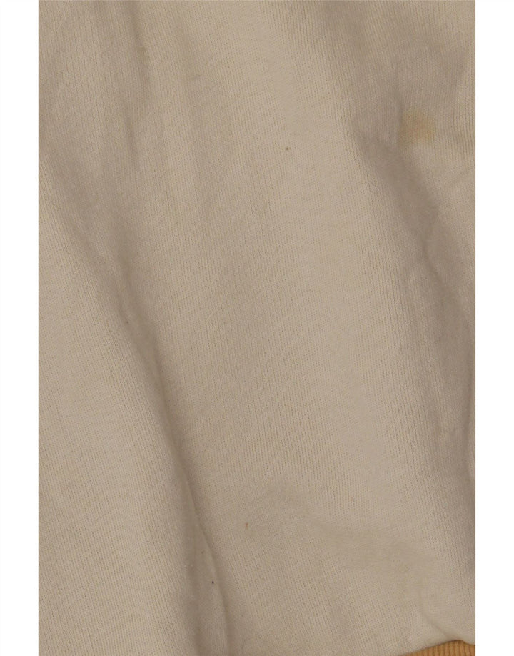 PUMA Sweat-shirt pour homme en coton color block Blanc Taille L