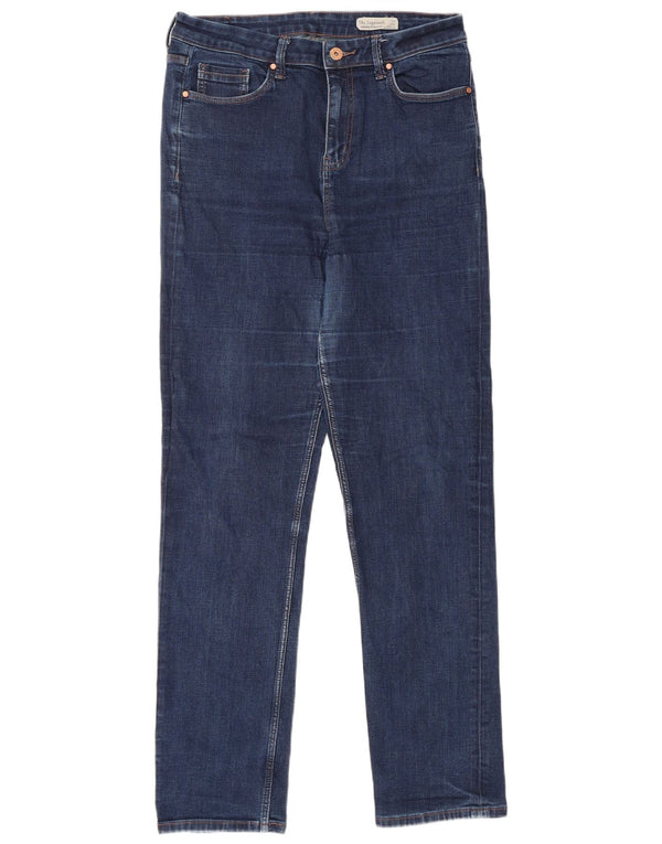 Marks & Spencer Jean droit Sienna pour femme UK 14 Medium W30 L30 Bleu