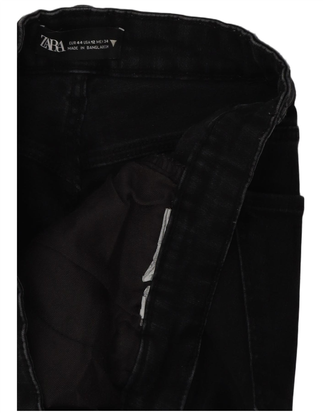 Zara Jean Slim Femme EU 44 XL W34 L26 Noir