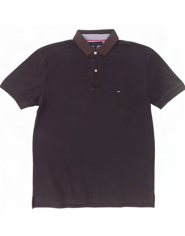 Tommy Hilfiger Polo Homme Grand Bleu Marine Coton