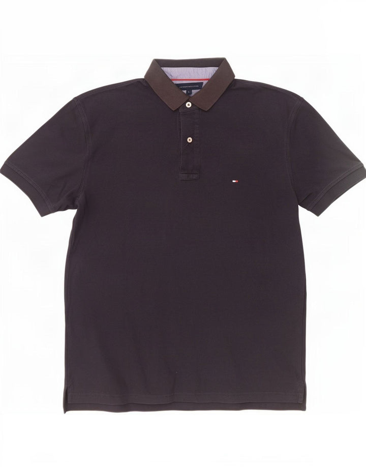 Tommy Hilfiger Polo Homme Grand Bleu Marine Coton