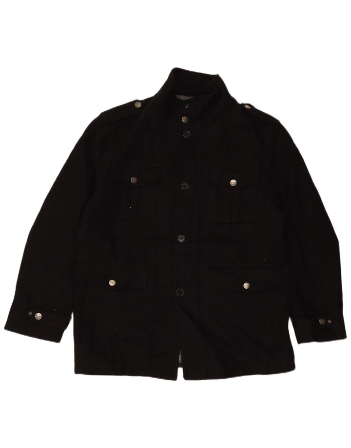 MICHAEL KORS Veste utilitaire pour homme UK 40 Large Noir