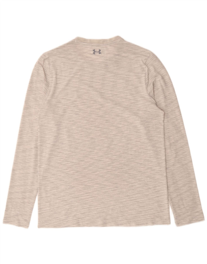 Under Armour Heat Gear Haut à manches longues pour homme Gris moucheté