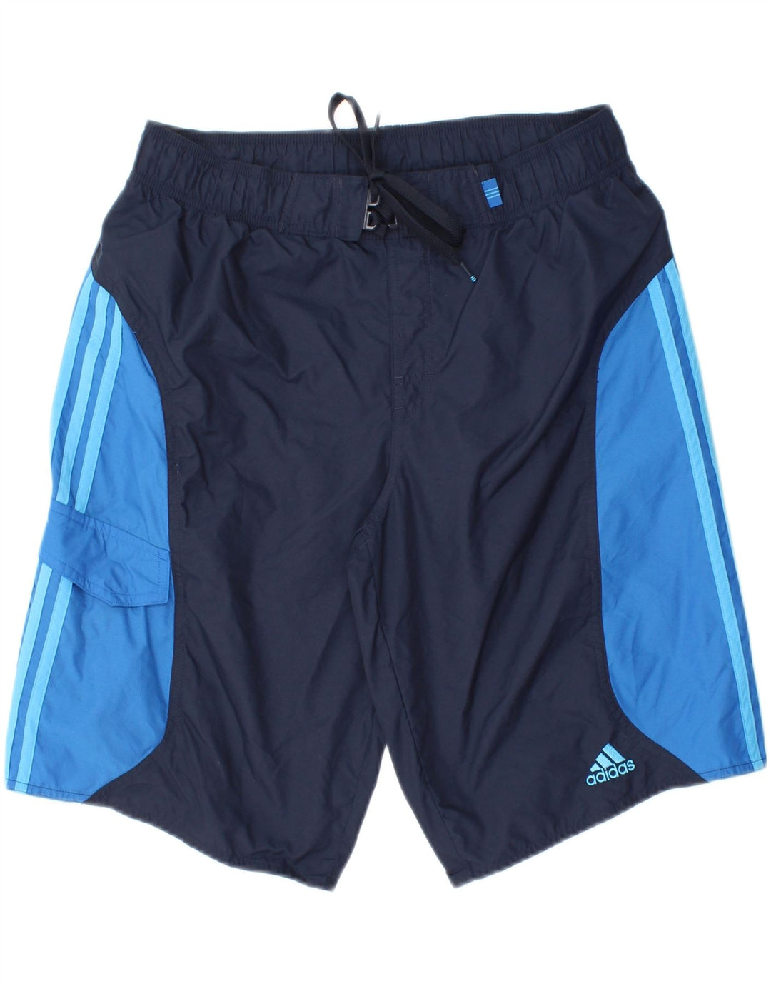 ADIDAS Short de Bain Homme Bleu Marine Moyen Colorblock Polyamide