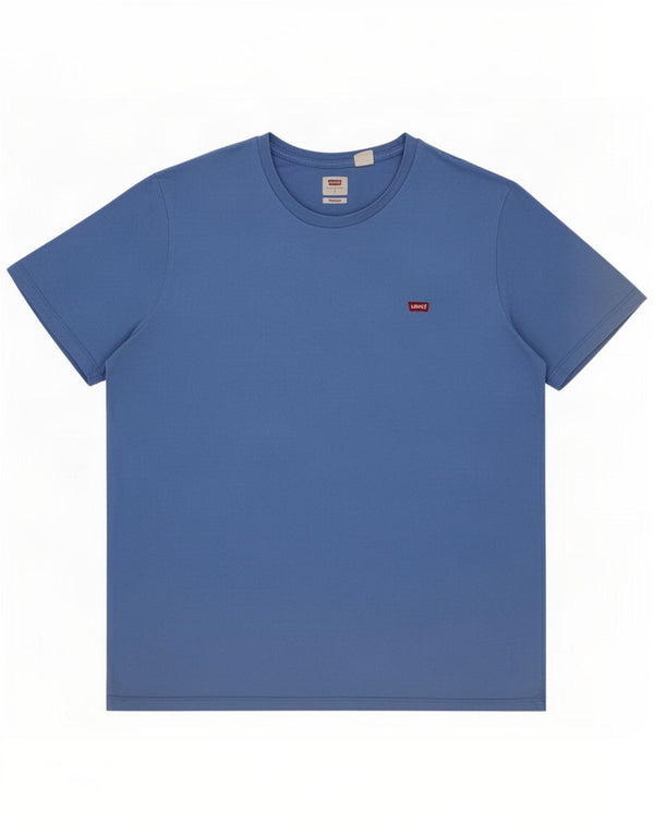 Levi's Tee-Shirt Standard Homme Bleu Large Coton