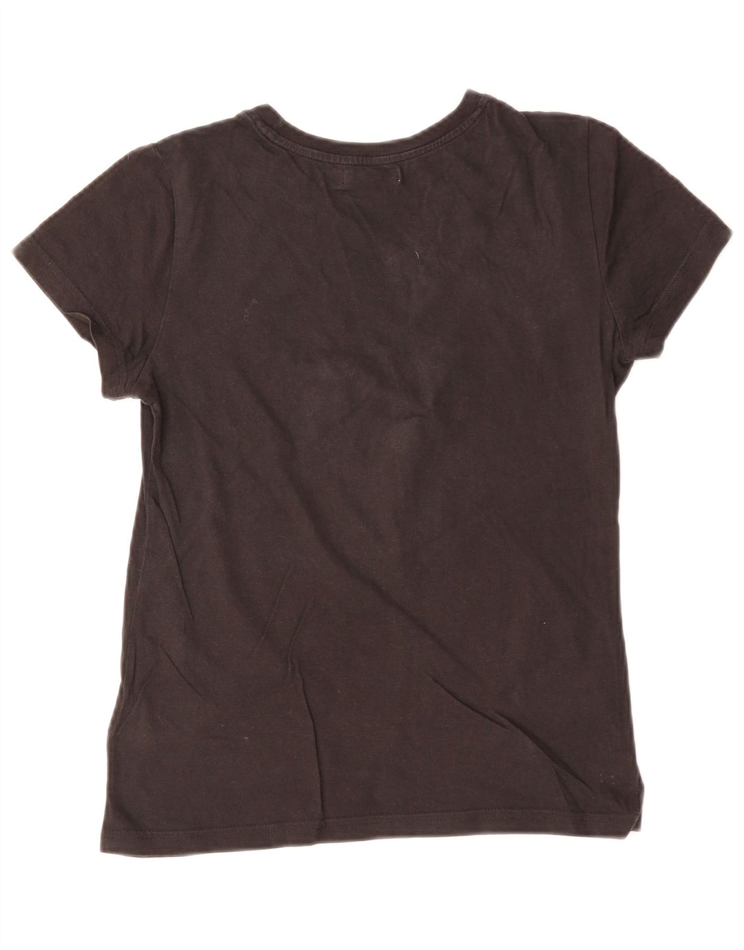 ADIDAS T-Shirt Graphique Femme Top IT 40 Petit Noir Coton