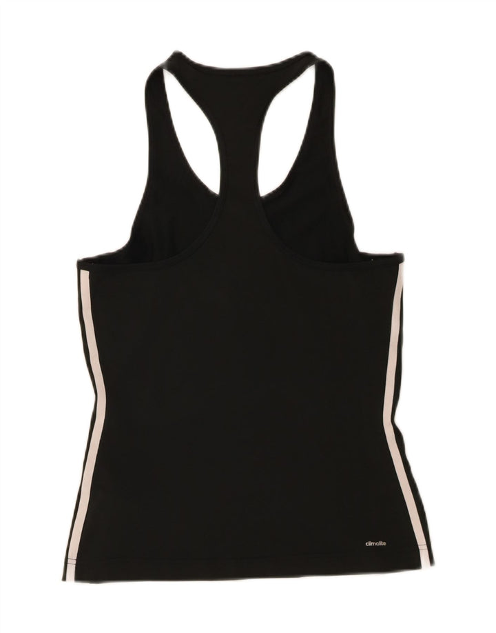 Adidas Climalite Débardeur pour femme UK 8/10 Petit Noir Polyester
