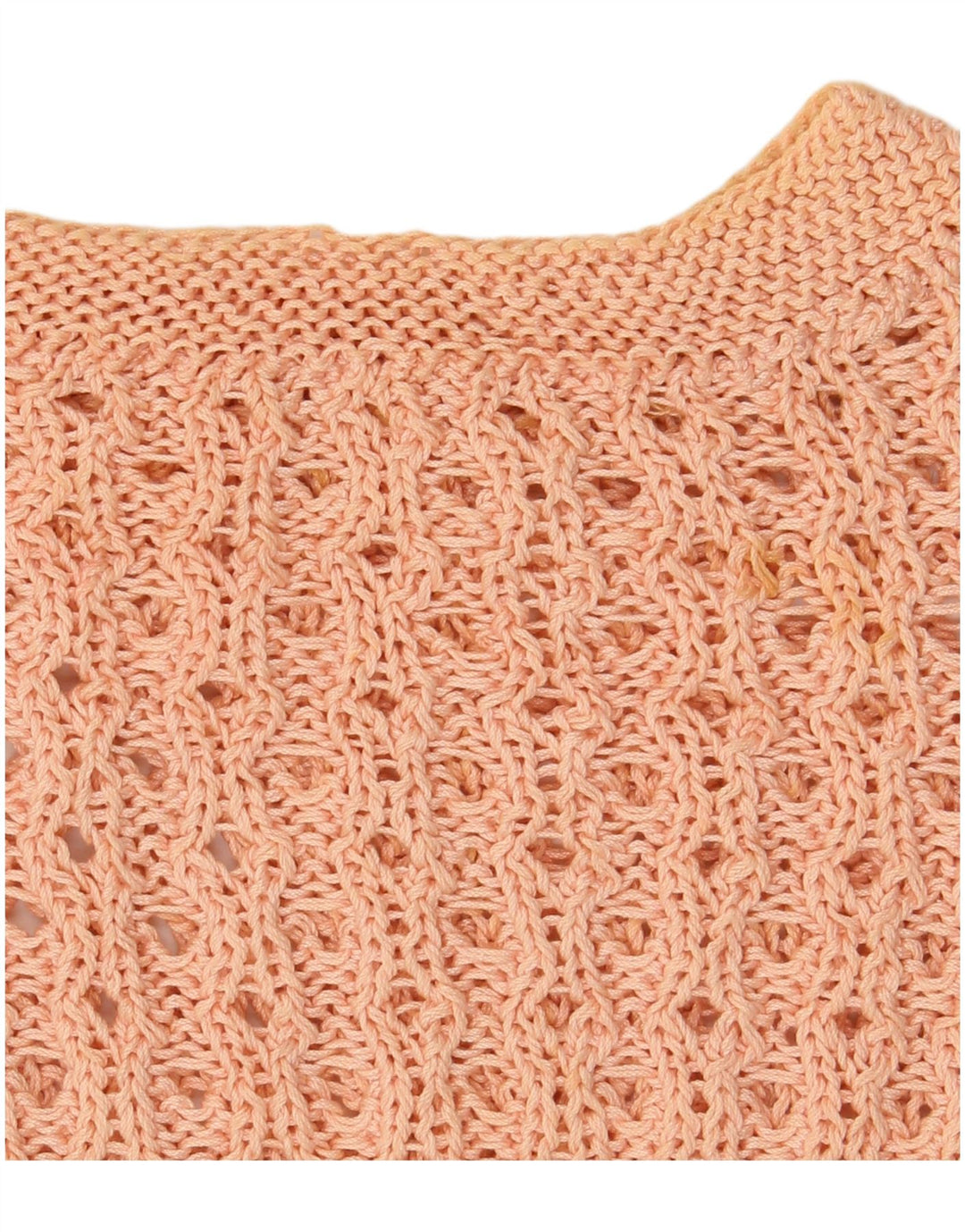 vintage Womens Crop Vest Débardeur UK 12 Rose Moyen
