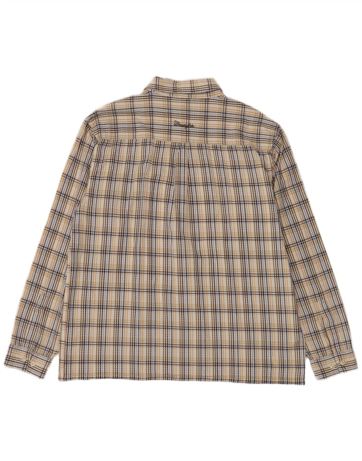 Wrangler Chemise Homme XL Coton à Carreaux Multicolore