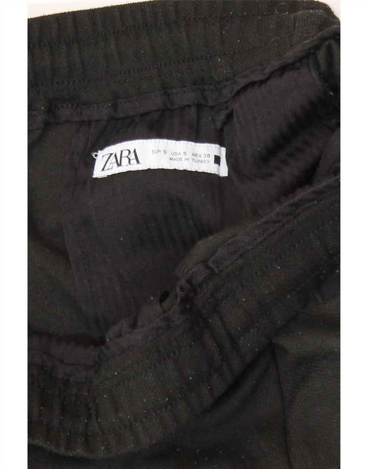 Zara Pantalon décontracté homme Petit W30 L27 Noir