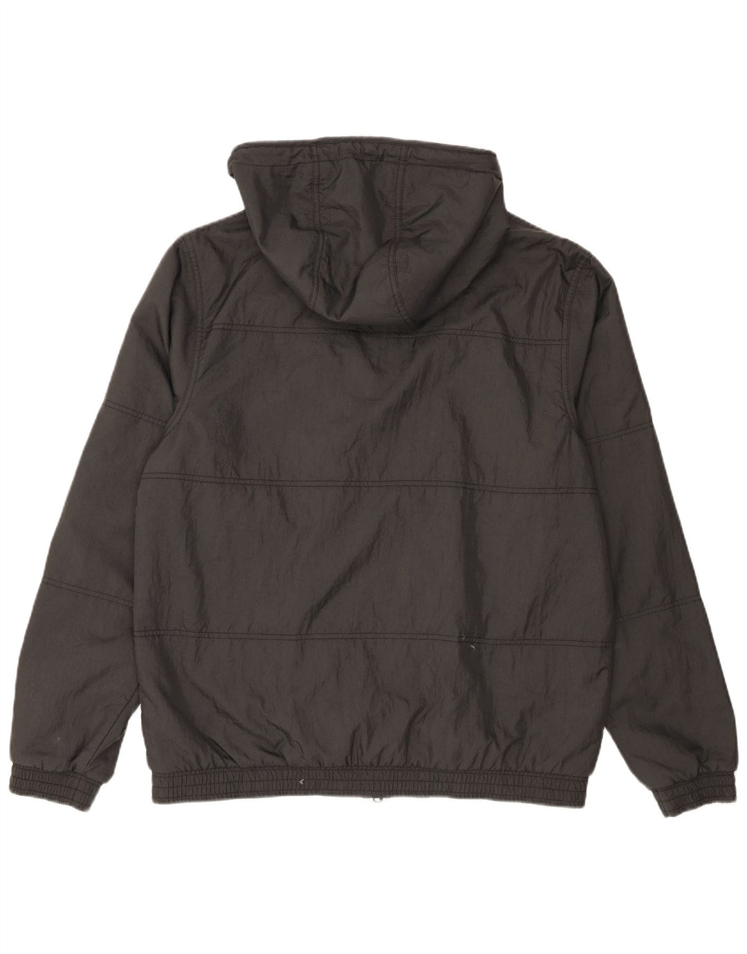 Jordan Veste de survêtement à capuche pour homme Grand nylon gris
