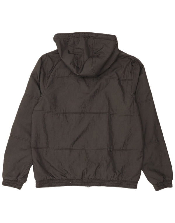Jordan Veste de survêtement à capuche pour homme Grand nylon gris