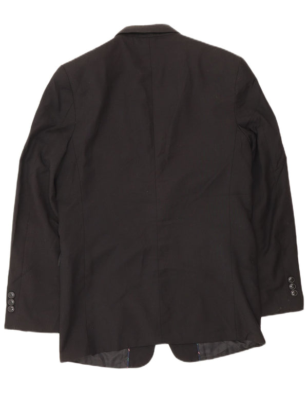 Chaps Veste Blazer 2 Boutons Garçon 15-16 ans Noir Polyester