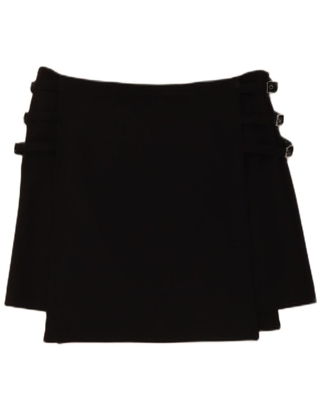 Armani Femme Mini Jupe US 10 Large W34 Noir Polyester