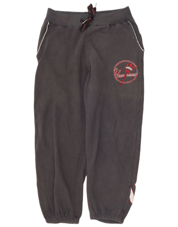 Majestic Pantalon de survêtement New York Yankees pour homme Gris Taille L