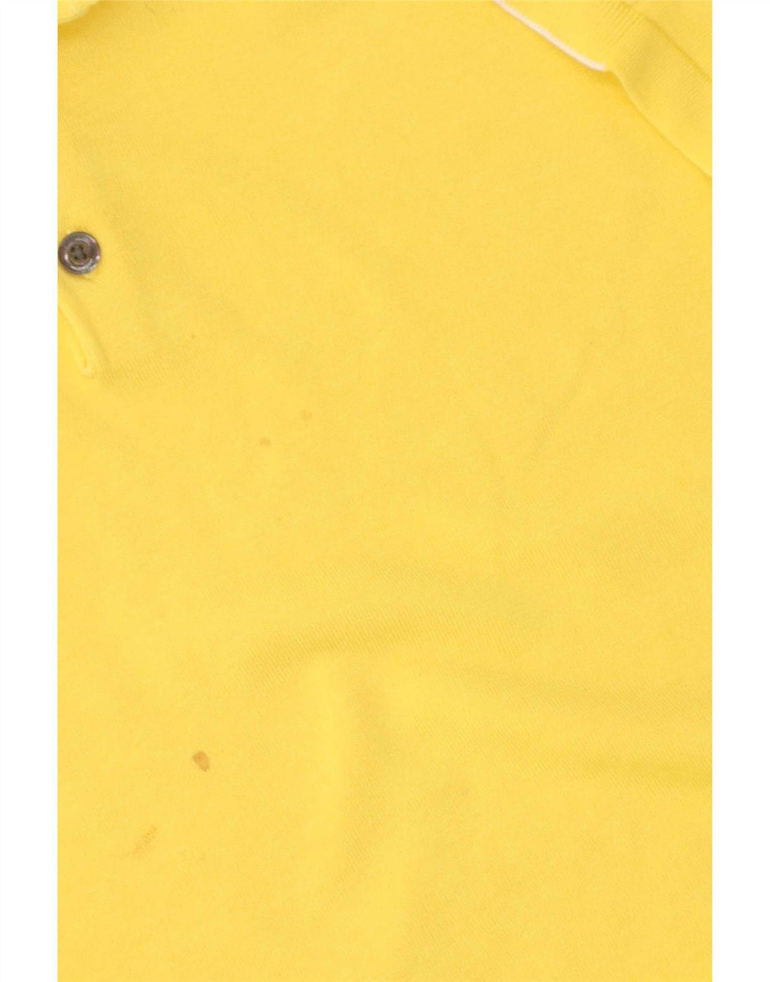 Massimo Dutti Polo Homme XL Jaune Coton