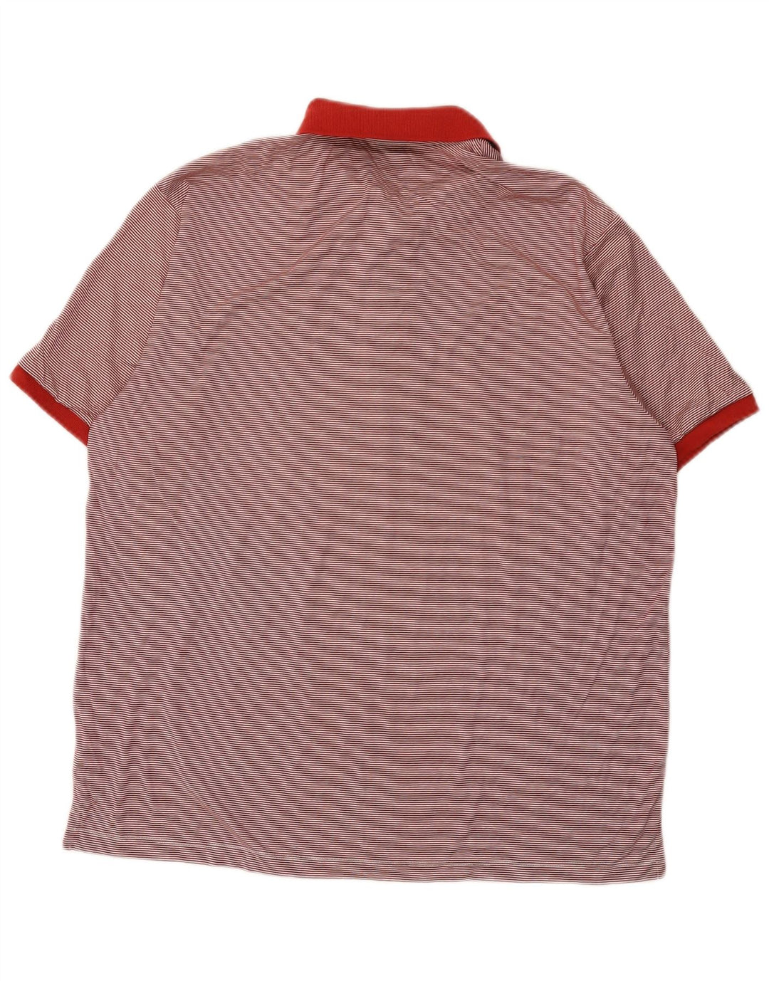 Carrera Polo Homme 3XL Rouge Rayé Coton