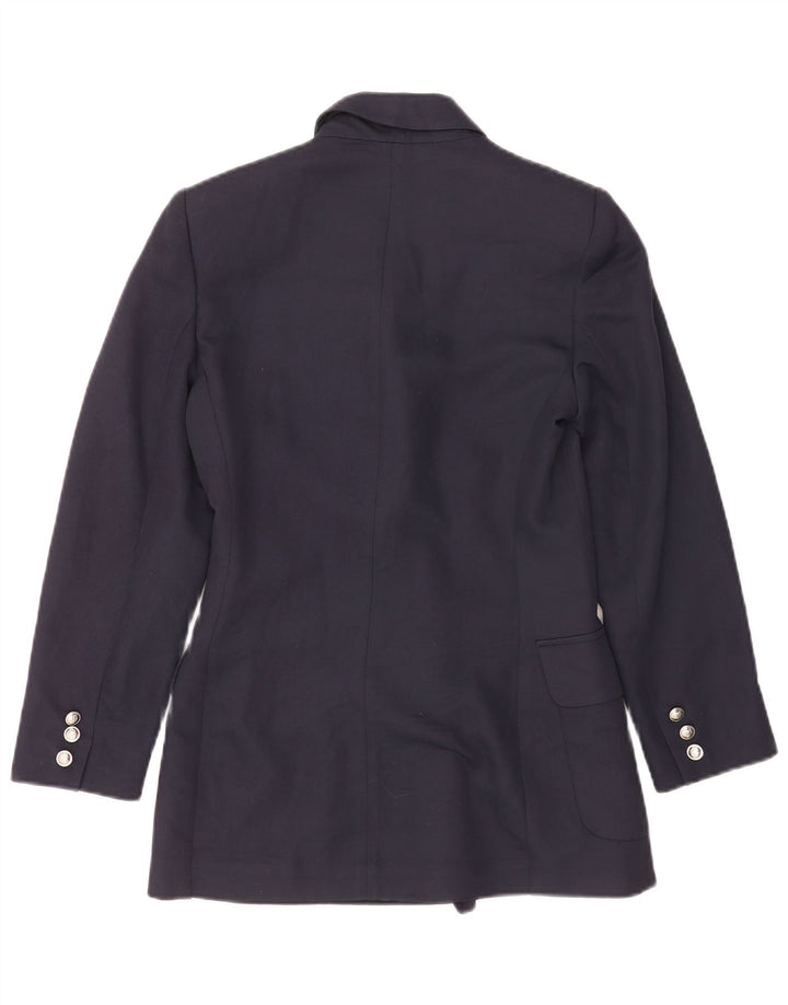 Les Copains Veste Blazer Aigle Bleu Femme IT 40 Small Bleu Marine