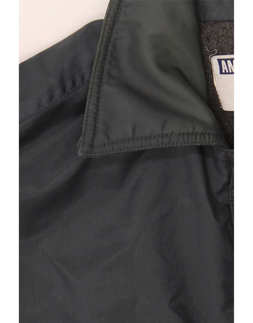 Americanino Veste Bomber Homme UK 40 Large Noir Nylon