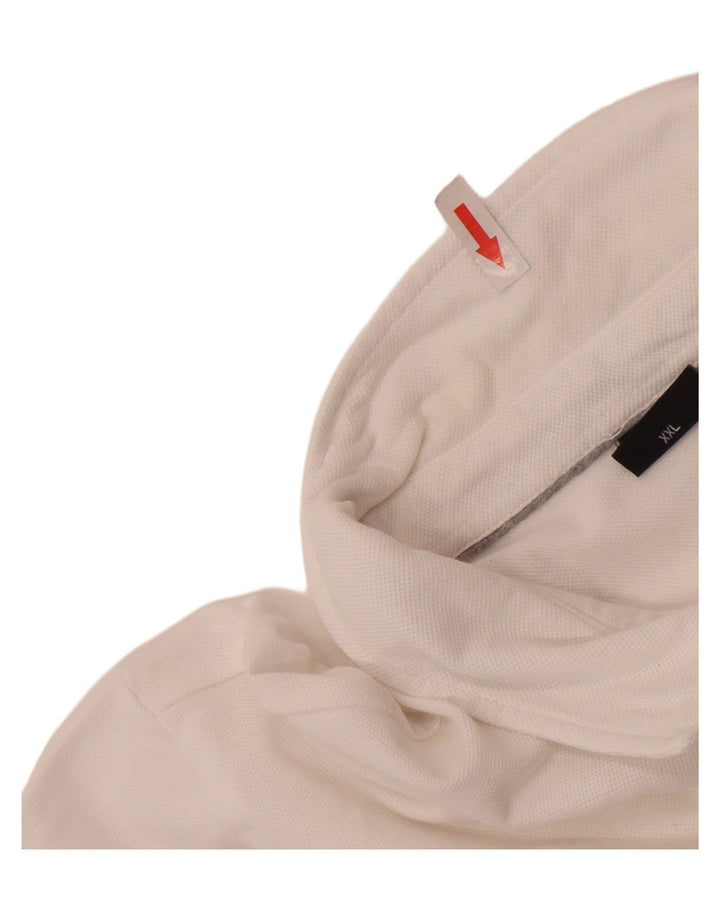 Hugo Boss Polo Homme 2XL Coton Blanc
