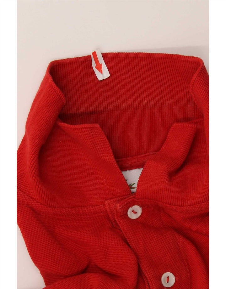 Lacoste Polo Homme Taille 2 XS Rouge Coton