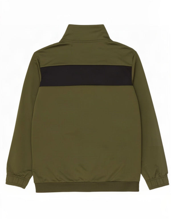 Puma Veste de Survêtement Homme Vert Moyen Colorblock Polyester