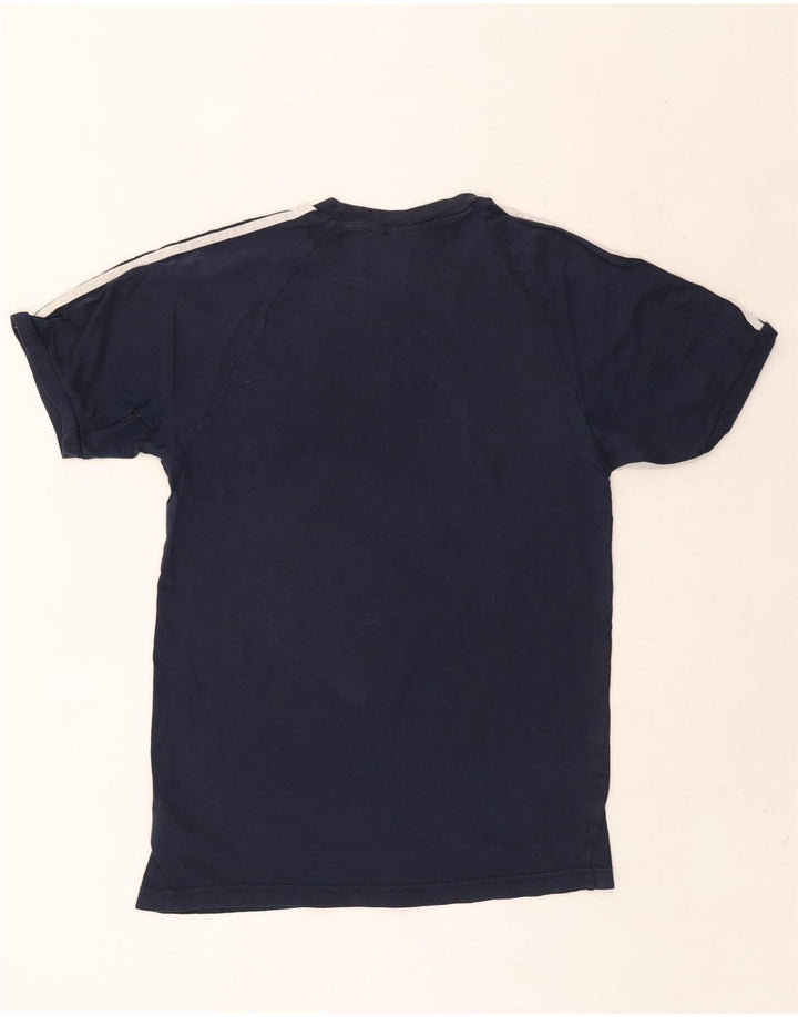 Adidas T-Shirt Homme Haut Petit Bleu Marine Coton