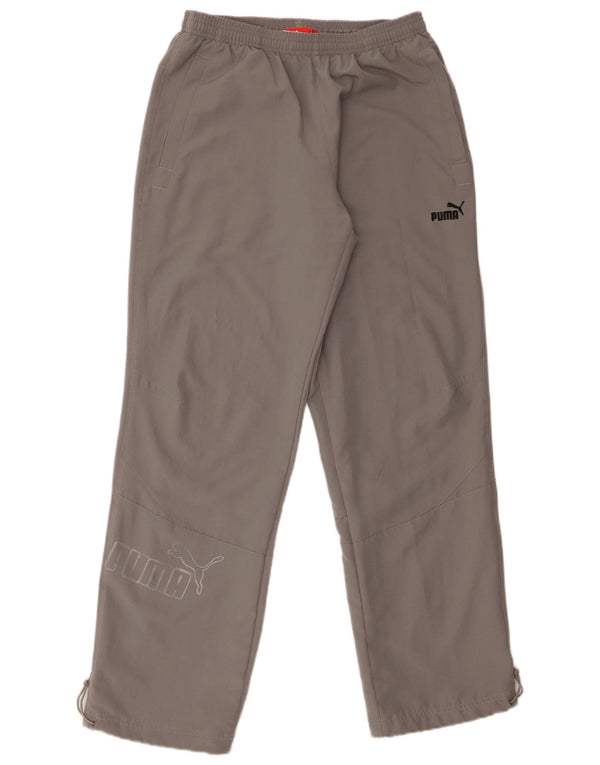Puma Pantalon de Survêtement Graphic Homme Gris Moyen Polyester