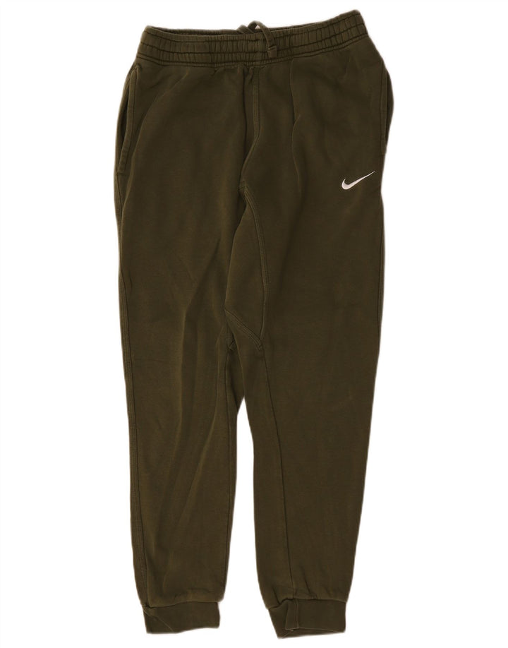 Nike Pantalon de survêtement pour homme en coton kaki Taille S