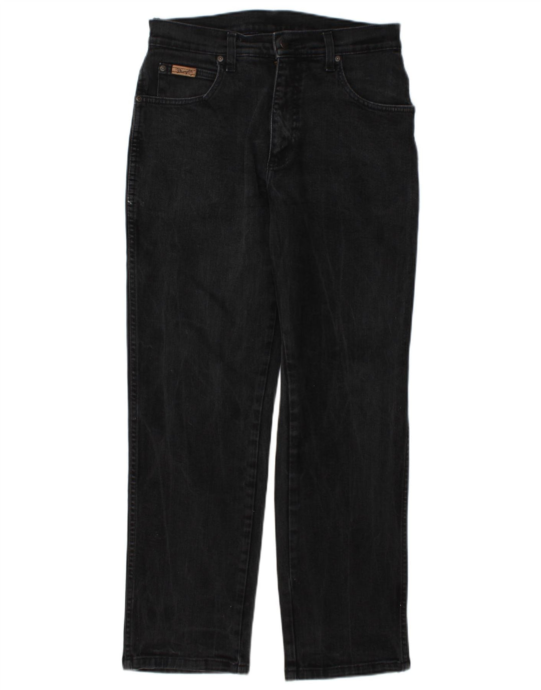 Wrangler Jean droit extensible Texas W32 L30 pour femme en coton gris