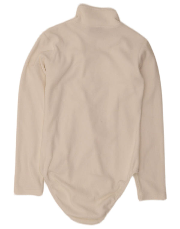 Fila Body en polaire à manches longues pour femme UK 14 Polyester blanc moyen
