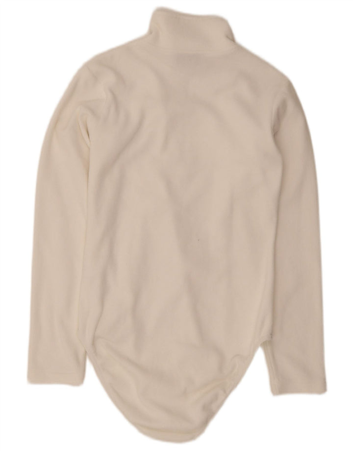 Fila Body en polaire à manches longues pour femme UK 14 Polyester blanc moyen